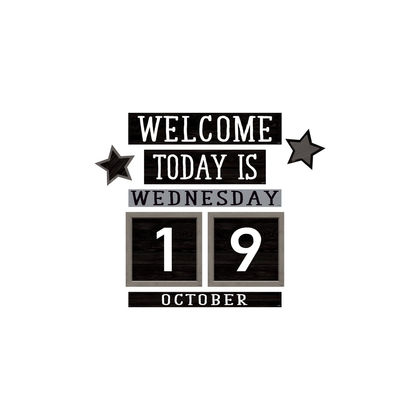 Teacher Created Resources® Modern Farmhouse Perpetual Calendar Mini Bulletin Board