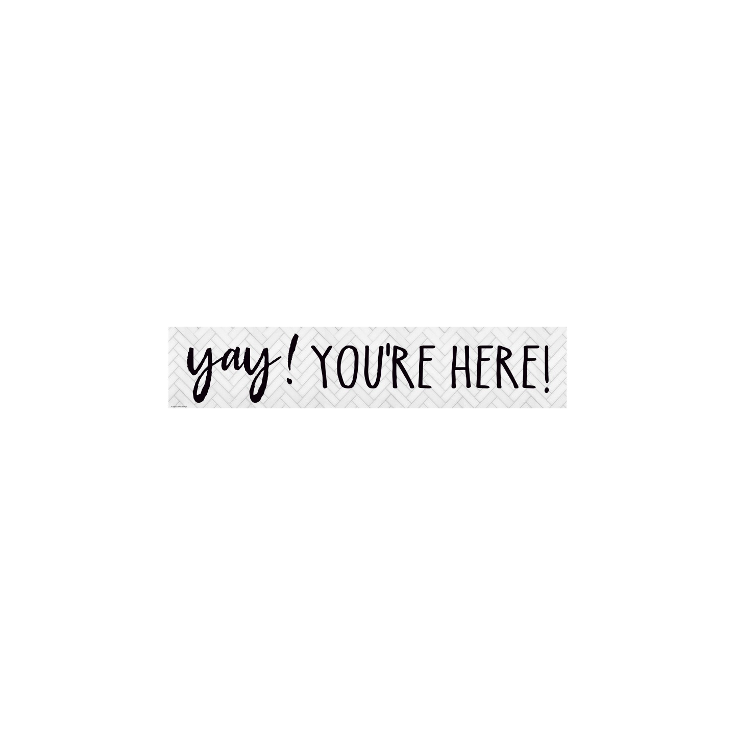 Teacher Created Resources® Modern Farmhouse Yay! You're Here! Banner