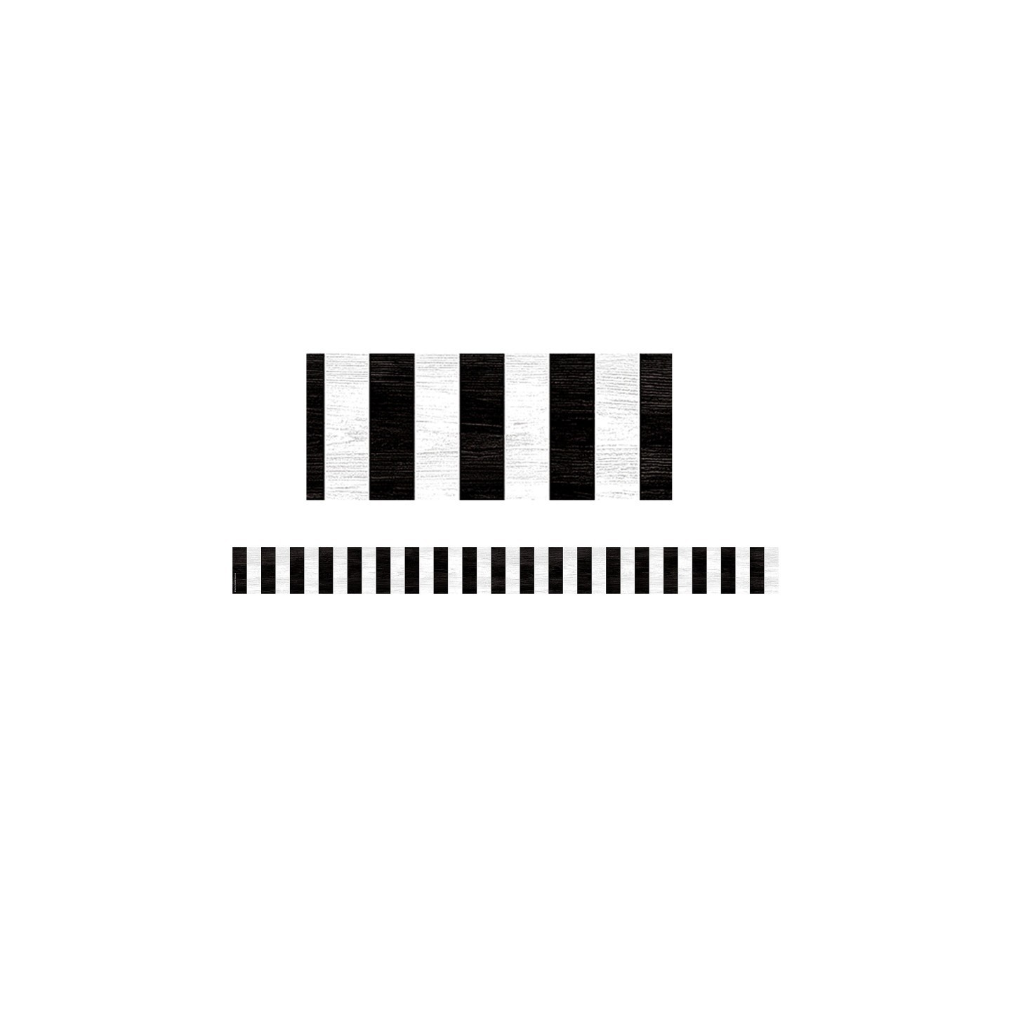 Teacher Created Resources® Modern Farmhouse Black Stripes Straight Border Trim, 35 Feet