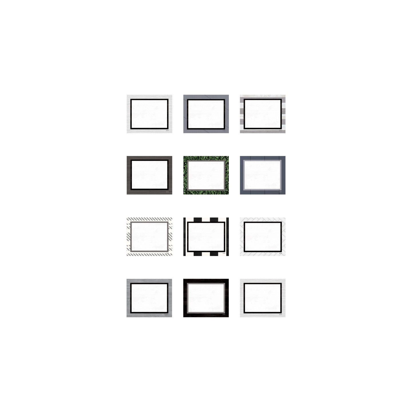 Teacher Created Resources® Modern Farmhouse Blank Cards Mini Accents, Pack of 36
