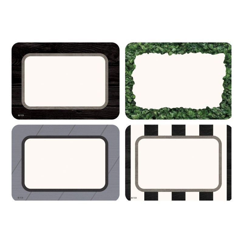 Teacher Created Resources® Modern Farmhouse Name Tags/Labels - Multi-Pack, Pack of 36