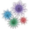 Teacher Created Resources® Floral Bloom Paper Flowers, Pack of 4