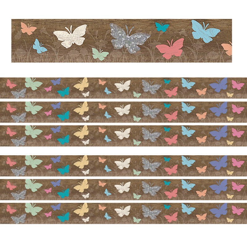 Teacher Created Resources® Home Sweet Classroom Spring Straight Border Trim, 35' per Pack, 6 Packs