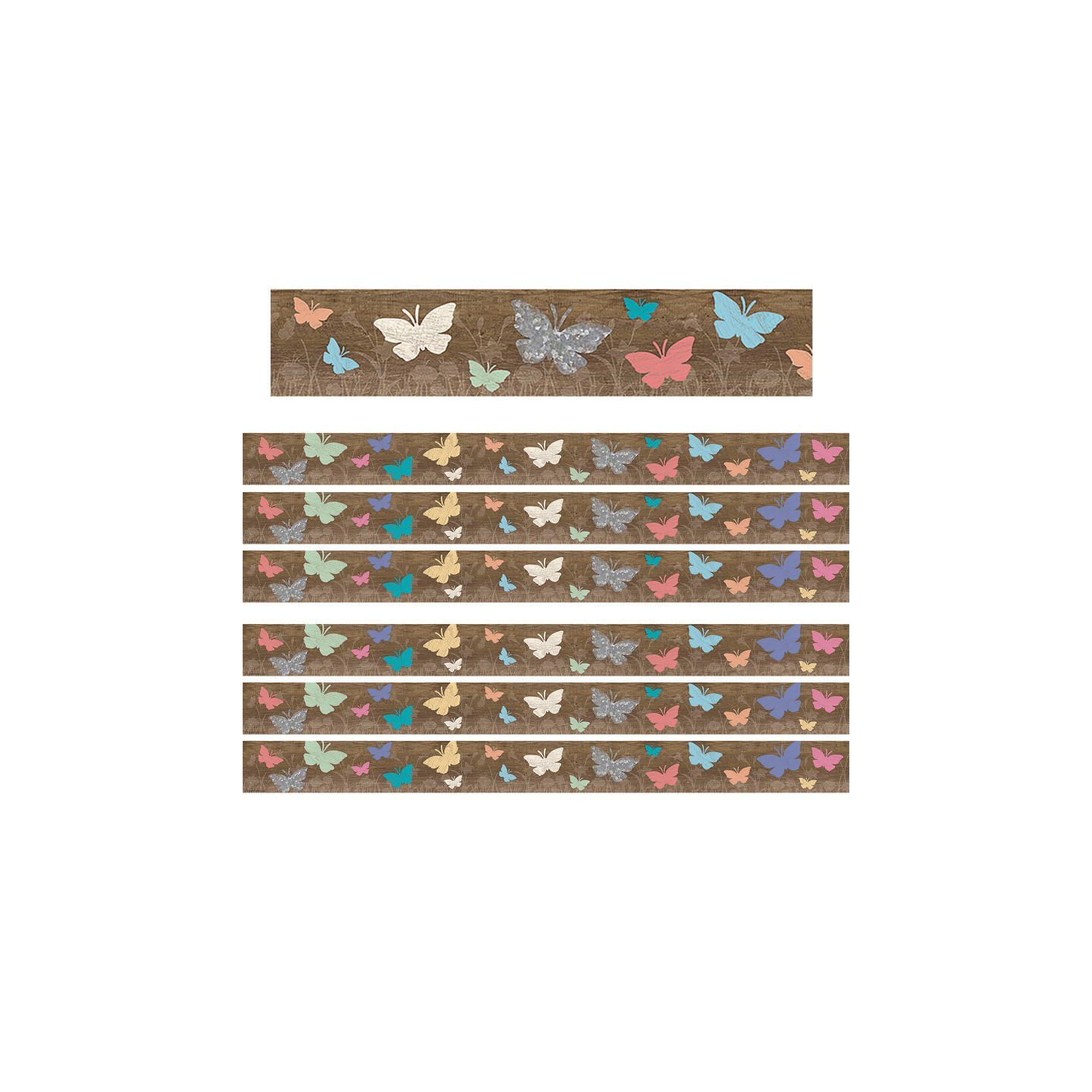 Teacher Created Resources® Home Sweet Classroom Spring Straight Border Trim, 35' per Pack, 6 Packs