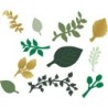 Teacher Created Resources® Green and Gold Paper Leaves, 40 Pieces