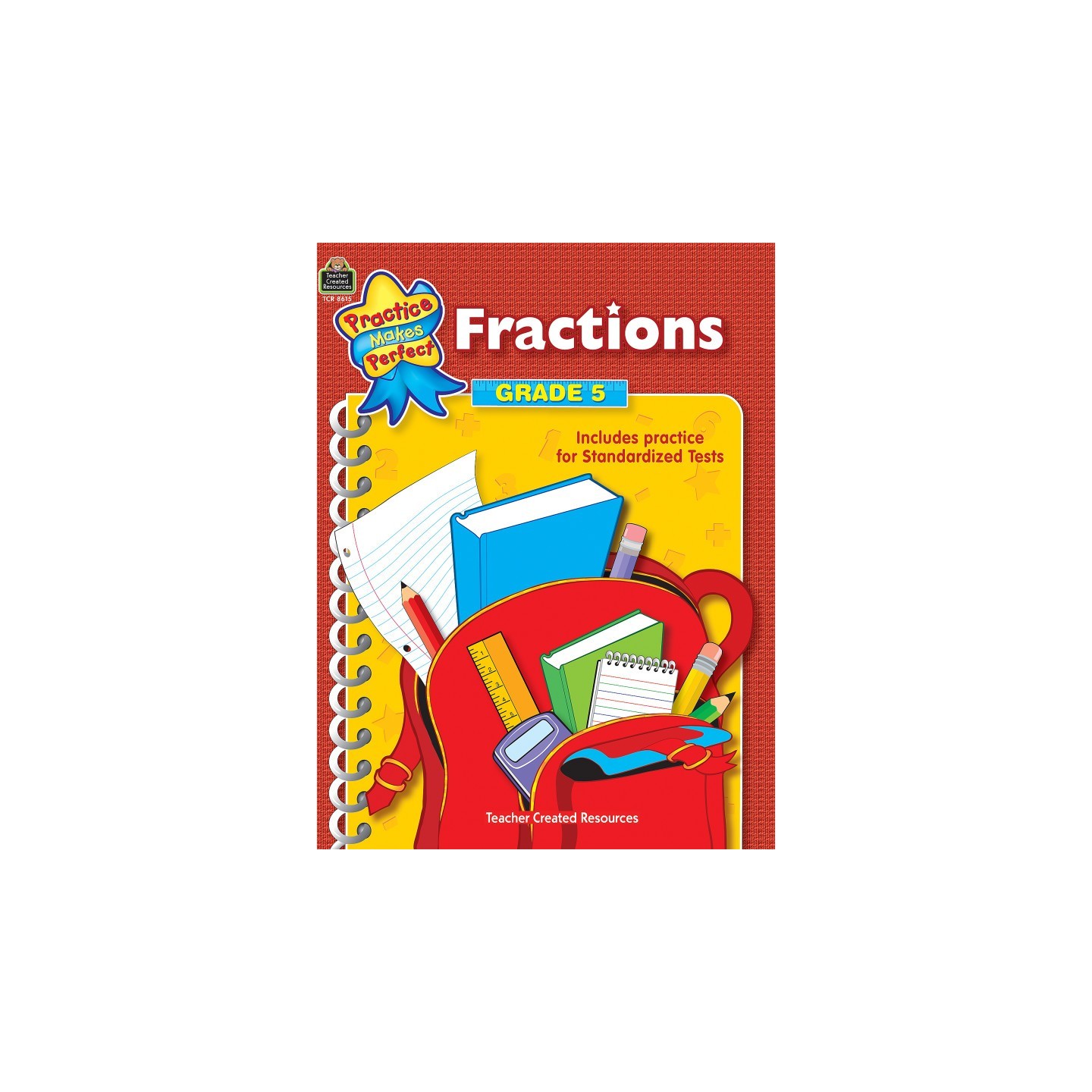 Teacher Created Resources® Practice Makes Perfect: Fractions, 2nd Edition, Grade 5