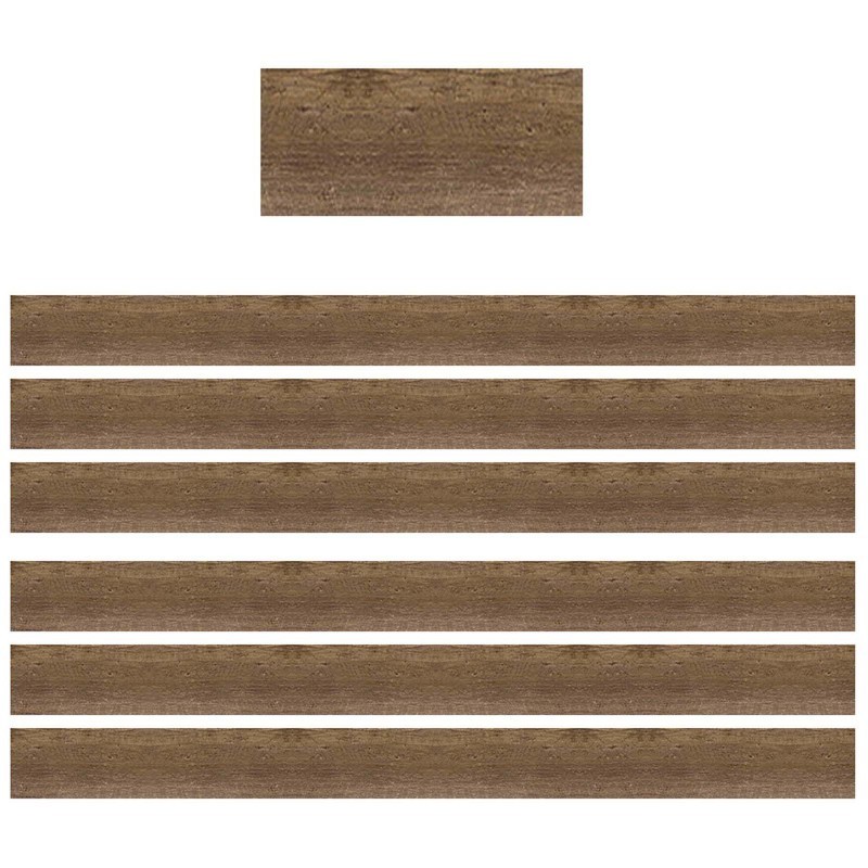 Teacher Created Resources® Home Sweet Classroom Wood Design Straight Border Trim, 35 Feet Per Pack, 6 Packs