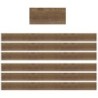 Teacher Created Resources® Home Sweet Classroom Wood Design Straight Border Trim, 35 Feet Per Pack, 6 Packs