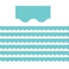 Teacher Created Resources® Light Turquoise Scalloped Border Trim, 35 Feet Per Pack, 6 Packs