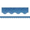 Teacher Created Resources® Blue Sparkle Scalloped Border Trim, 35 Feet