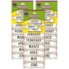 Teacher Created Resources® Confetti Monthly Headliners, 12 Per Pack, 3 Packs