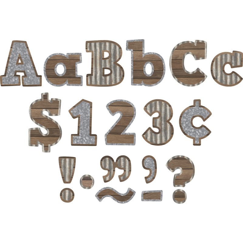 Teacher Created Resources® Home Sweet Classroom Bold Block 4" Letters Combo Pack