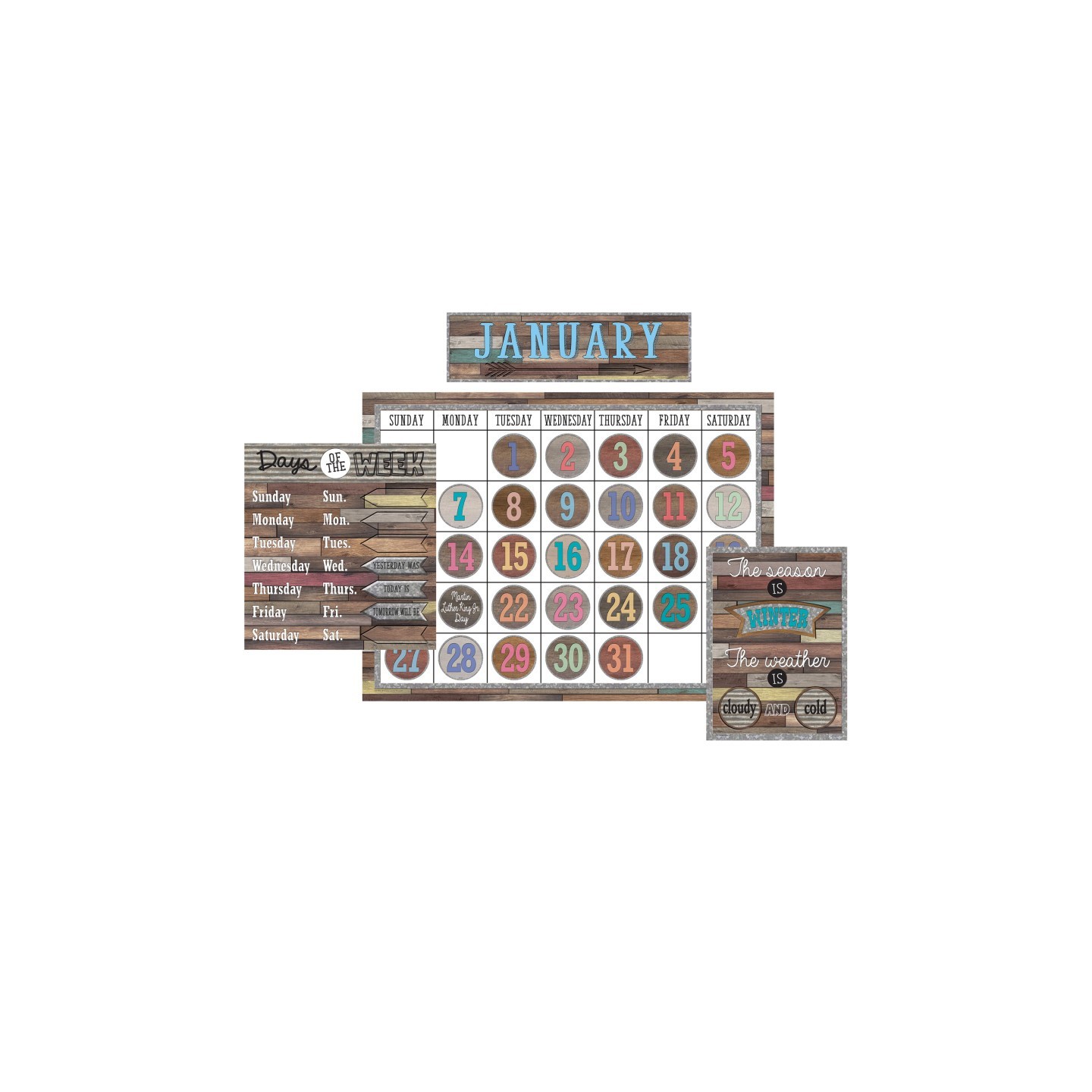 Teacher Created Resources® Home Sweet Classroom Calendar Set