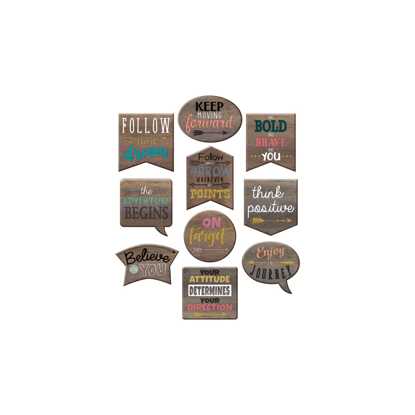 Teacher Created Resources® Home Sweet Classroom Positive Sayings Accents