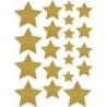 Teacher Created Resources® Gold Shimmer Stars Accents - Assorted Sizes - Pack of 60