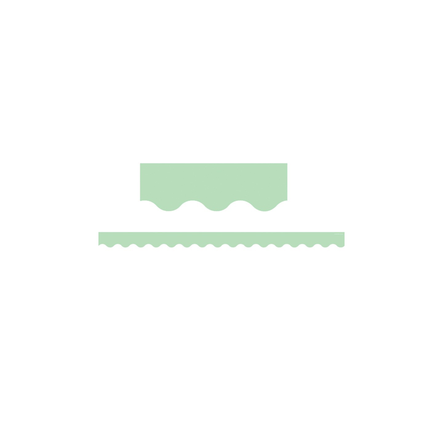 Teacher Created Resources® Mint Green Scalloped Border Trim, 35 Feet