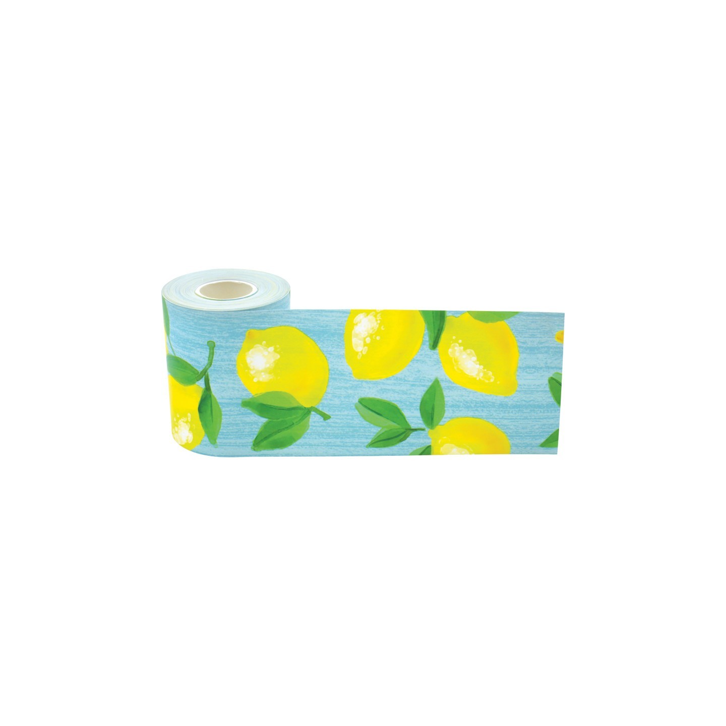 Teacher Created Resources® Lemon Zest Straight Rolled Border Trim, 50 Feet