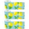 Teacher Created Resources® Lemon Zest Straight Rolled Border Trim, 50 Feet Per Roll, Pack of 3