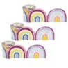 Teacher Created Resources® Oh Happy Day Rainbows Die-Cut Rolled Border Trim, 50 Feet Per Roll, 3 Rolls