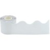 Teacher Created Resources® White Scalloped Rolled Border Trim, 50 Feet