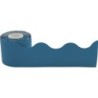 Teacher Created Resources® Slate Blue Scalloped Rolled Border Trim, 50 Feet