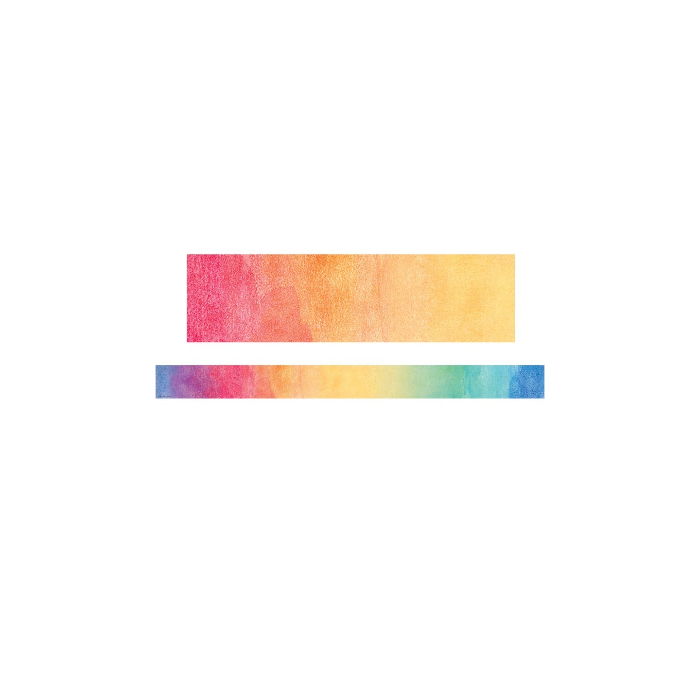 Teacher Created Resources® Watercolor Straight Rolled Border Trim, 50 Feet