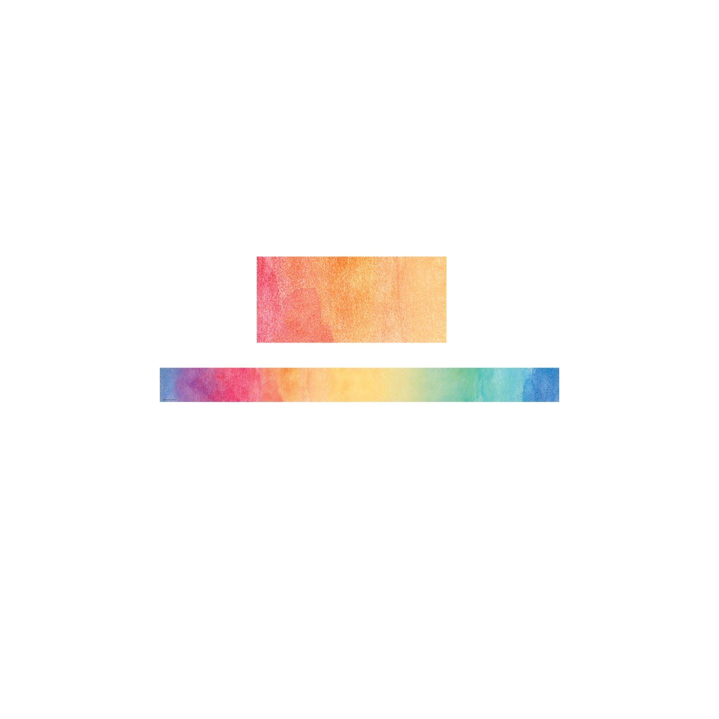 Teacher Created Resources® Watercolor Straight Border Trim, 35 Feet