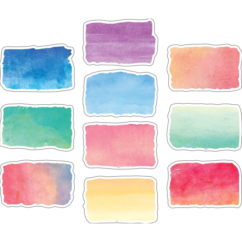 Teacher Created Resources® Watercolor Accents, Pack of 30