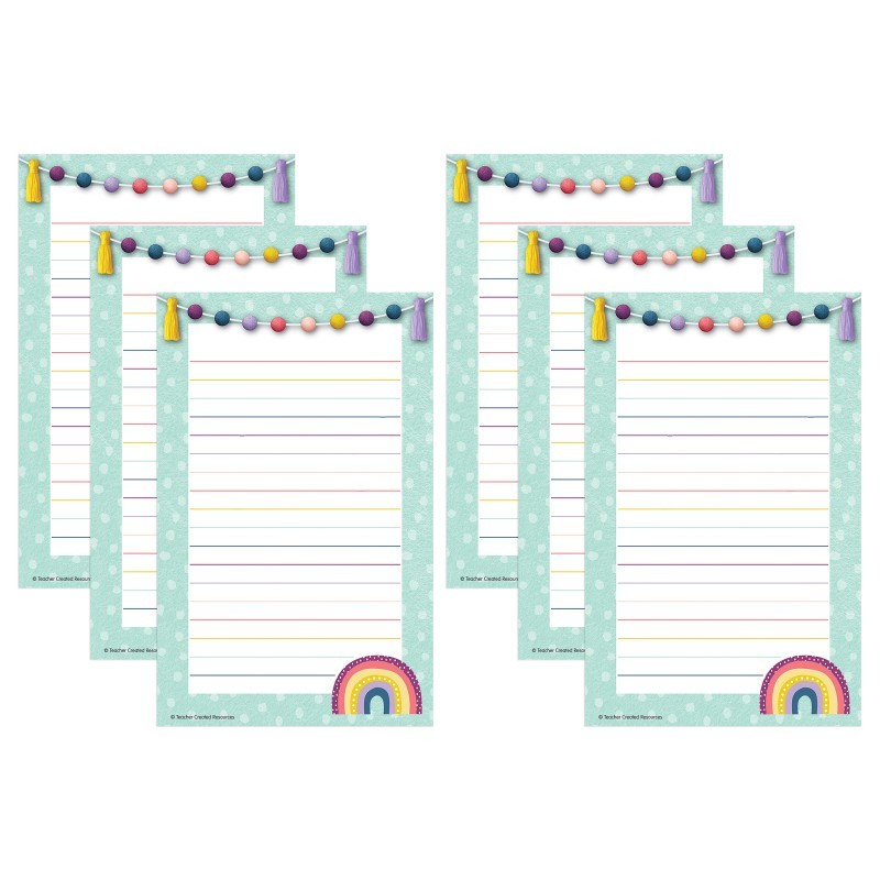 Teacher Created Resources® Oh Happy Day Notepad, Pack of 6