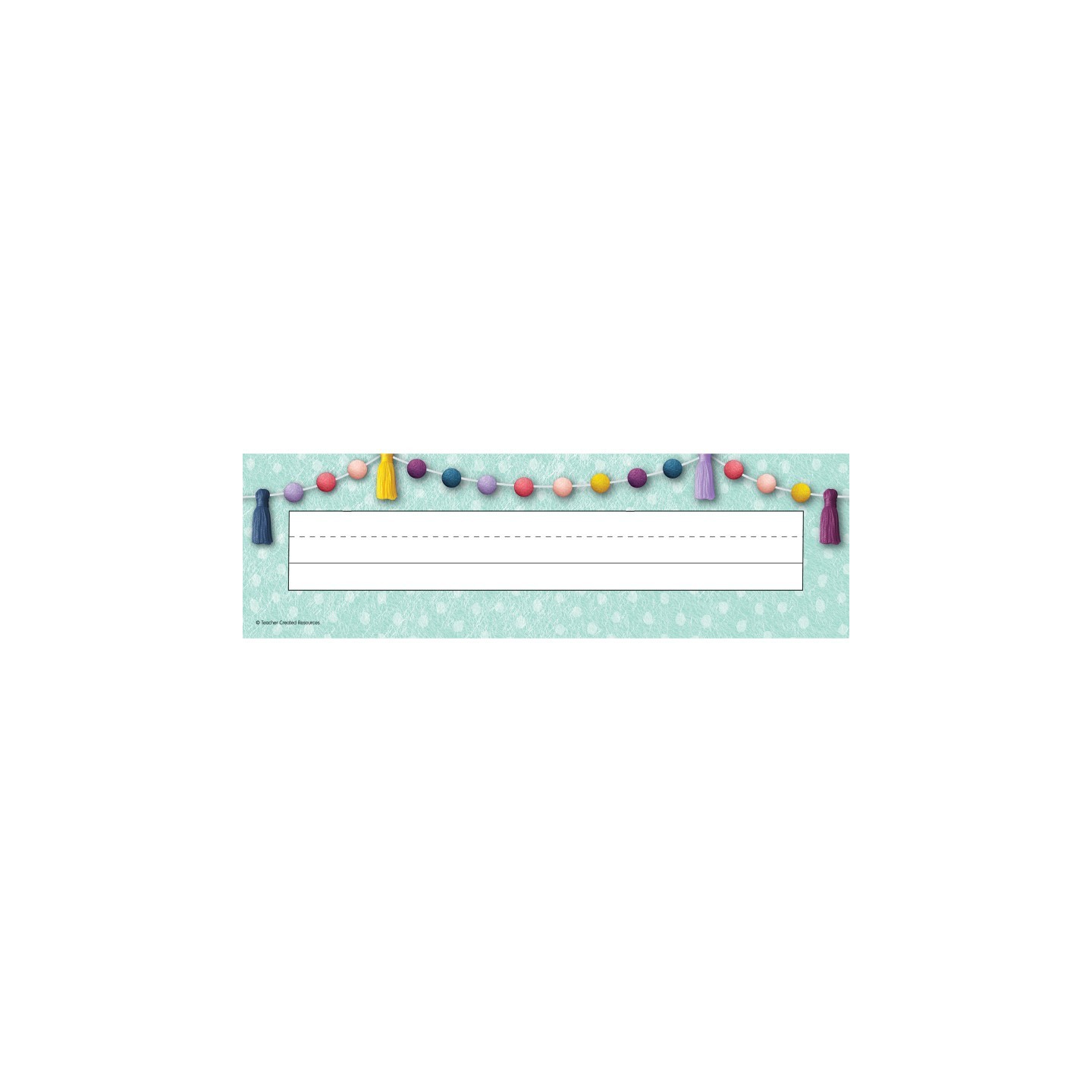 Teacher Created Resources® Oh Happy Day Flat Name Plates, Pack of 36