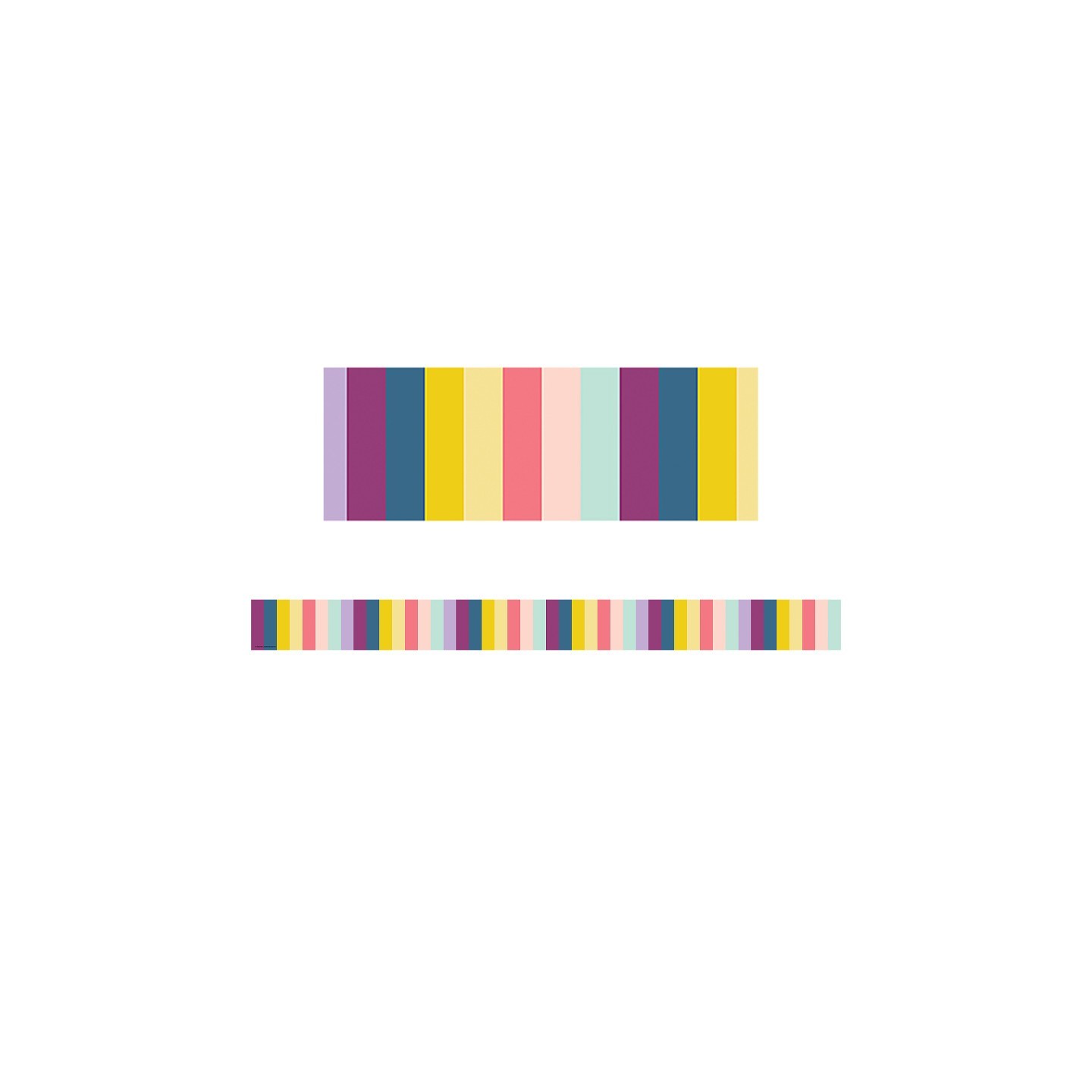 Teacher Created Resources® Oh Happy Day Stripes Straight Border Trim, 35 Feet