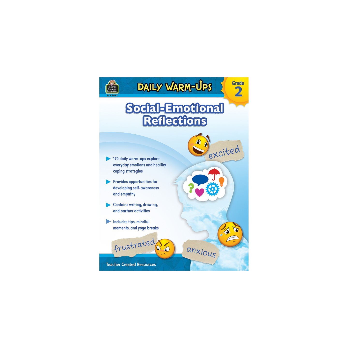 Teacher Created Resources® Daily Warm-Ups: Social-Emotional Reflections (Gr. 2)