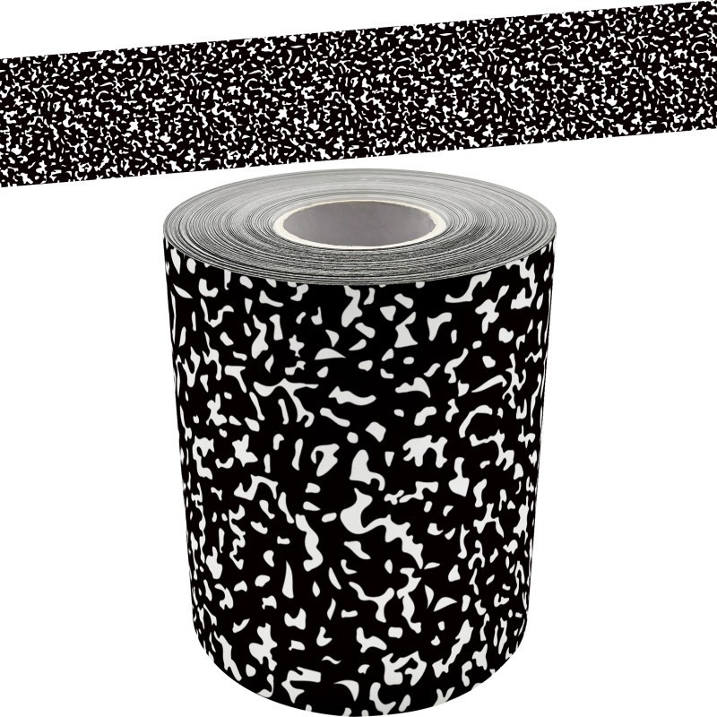Teacher Created Resources® Composition Straight Rolled Border Trim, 50 Feet