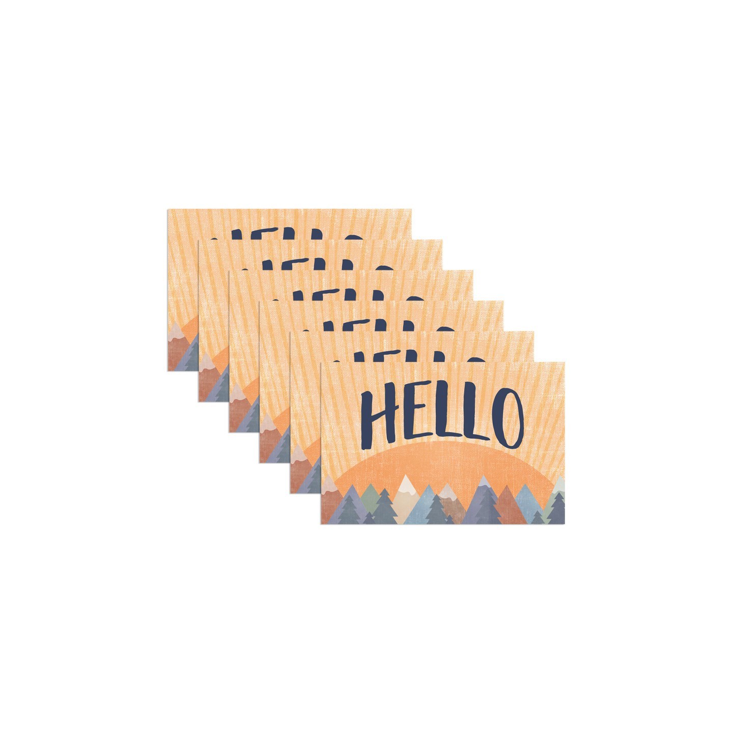 Teacher Created Resources® Moving Mountains Hello Postcards, 30 Per Pack, 6 Packs