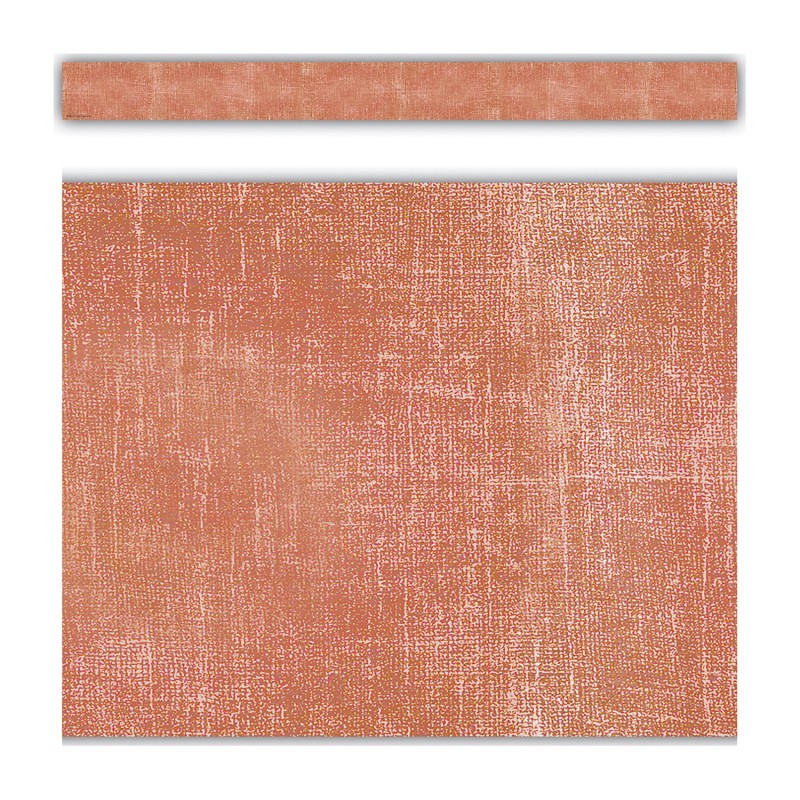 Teacher Created Resources® Moving Mountains Terra Cotta Straight Border Trim