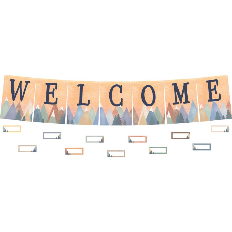 Teacher Created Resources® Moving Mountains Welcome Bulletin Board Set