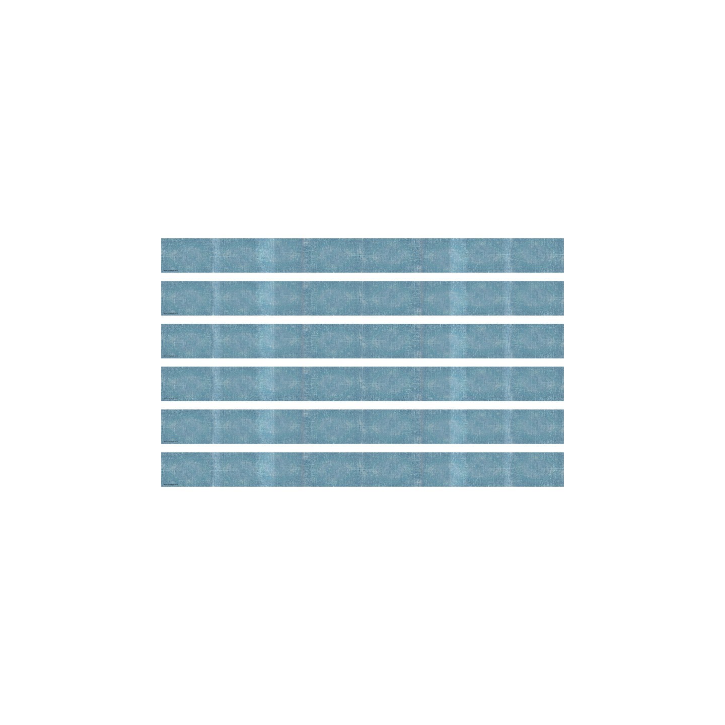 Teacher Created Resources® Moving Mountains Blue Straight Border Trim, 35 Feet Per Pack, 6 Packs