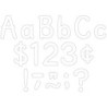 Teacher Created Resources® White 4" Modern Classic Letters Combo Pack, 257 Per Pack, 2 Packs