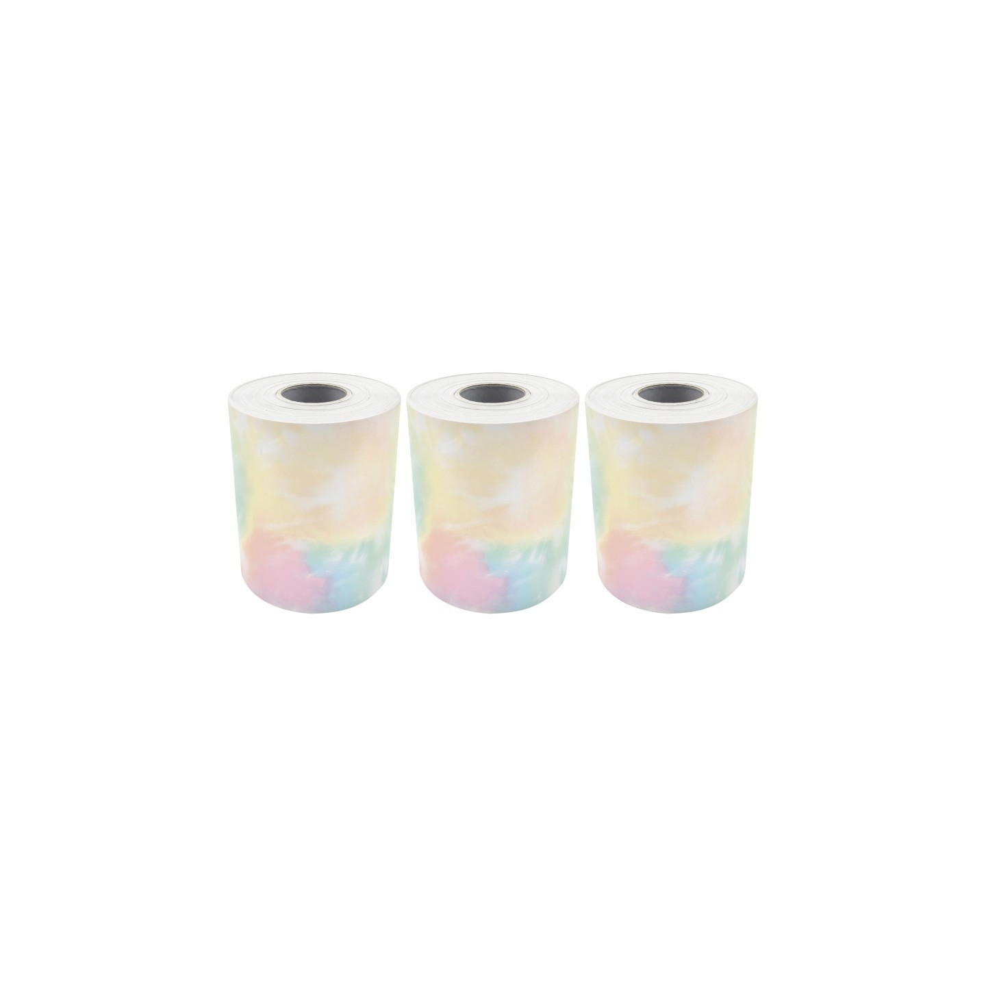 Teacher Created Resources® Pastel Pop Tie-Dye Straight Rolled Border Trim, 50 Feet, 3 Rolls