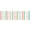 Teacher Created Resources® Pastel Pop Stripes Straight Rolled Border Trim, 50 Feet, 3 Rolls
