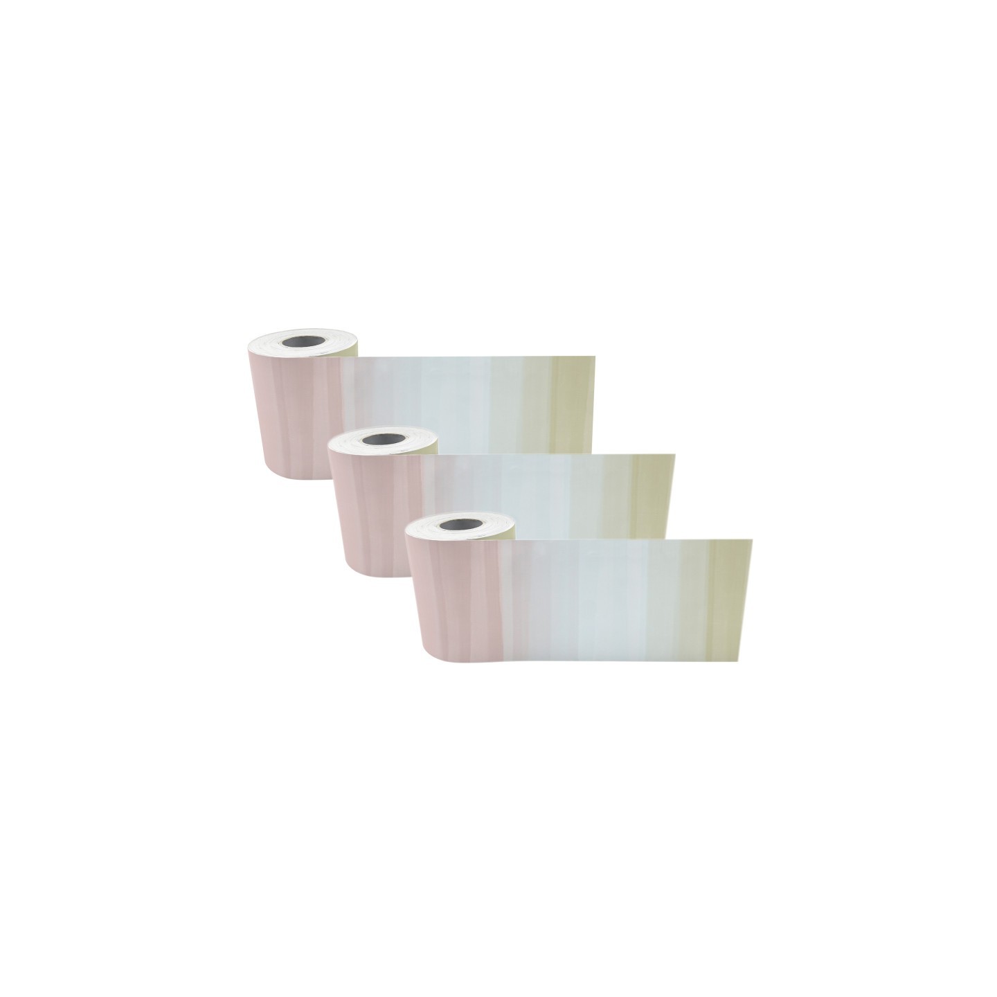 Teacher Created Resources® Straight Rolled Border Trim, Cool Tones, 50 Feet, Pack of 3