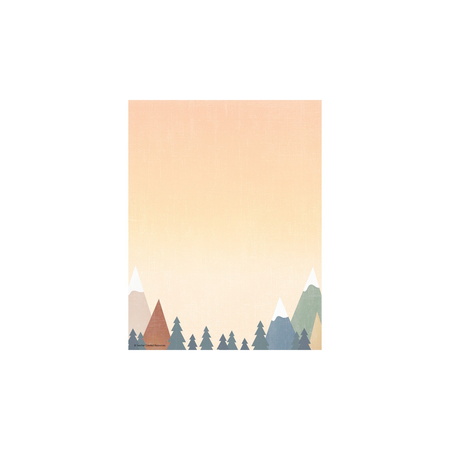 Teacher Created Resources® Moving Mountains Computer Paper, 8-1/2" x 11", 50 Sheets