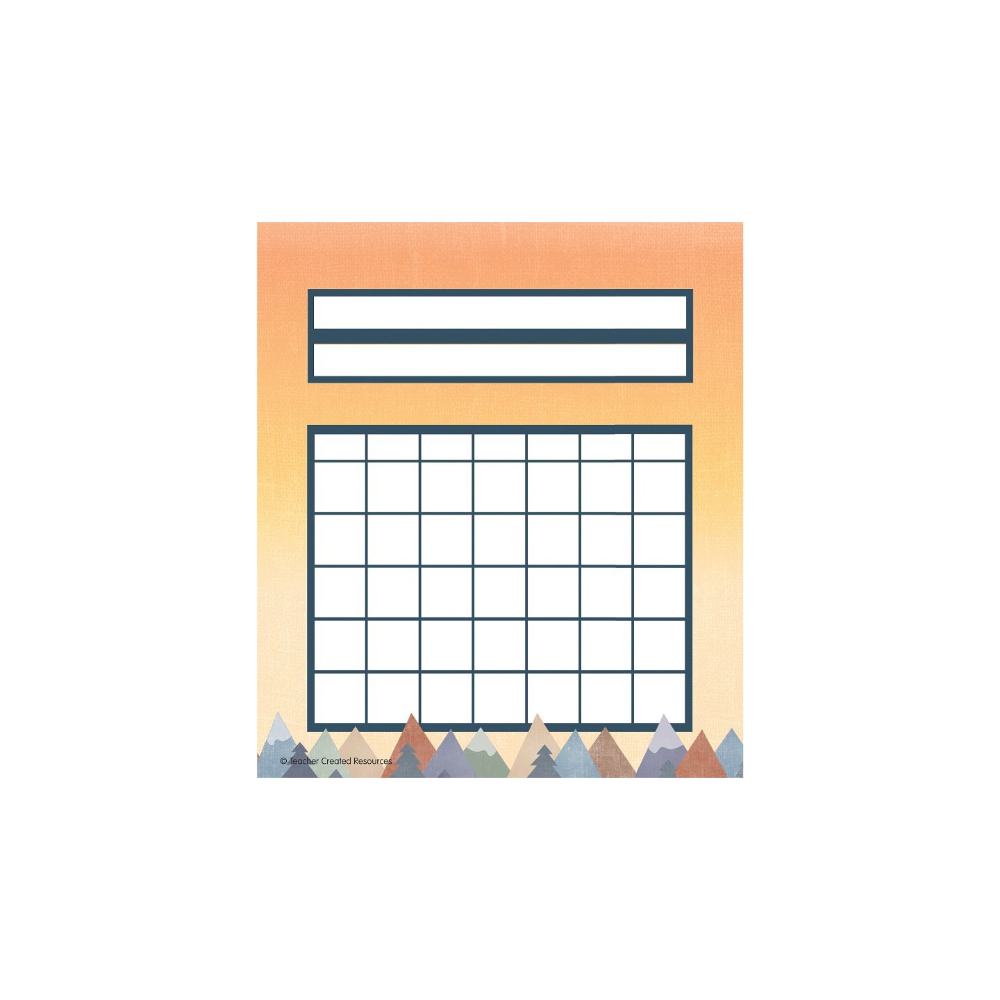 Teacher Created Resources® Moving Mountains Incentive Charts, Pack of 36
