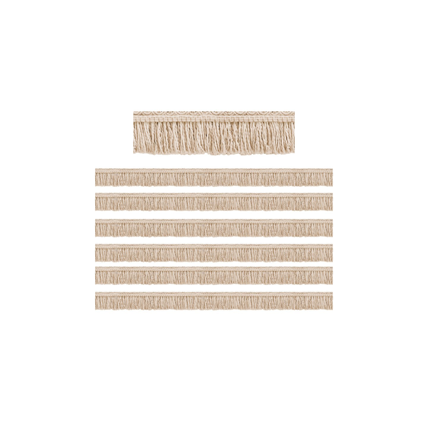 Teacher Created Resources® Wonderfully Wild Fringe Die-Cut Border Trim, 35 Feet Per Pack, 6 Packs