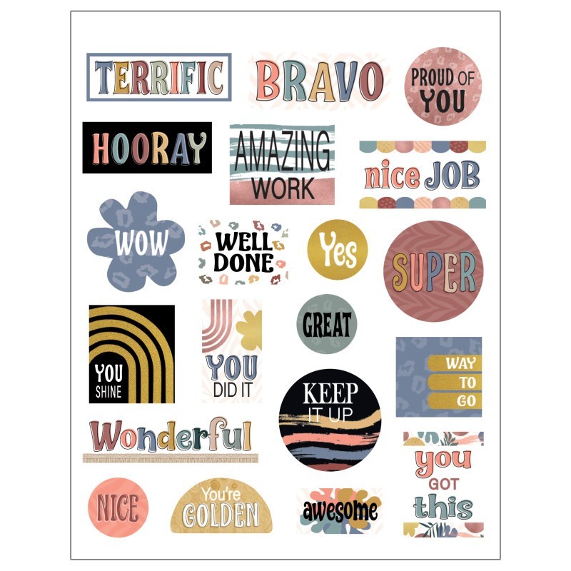 Teacher Created Resources® Wonderfully Wild Stickers, Pack of 120