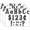 Teacher Created Resources® Black 4" Wild Whimsy Letters Combo Pack, 270 Per Pack, 3 Packs
