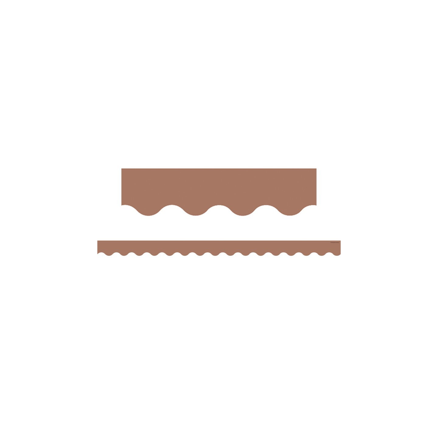 Teacher Created Resources® Mocha Scalloped Border Trim, 35 Feet