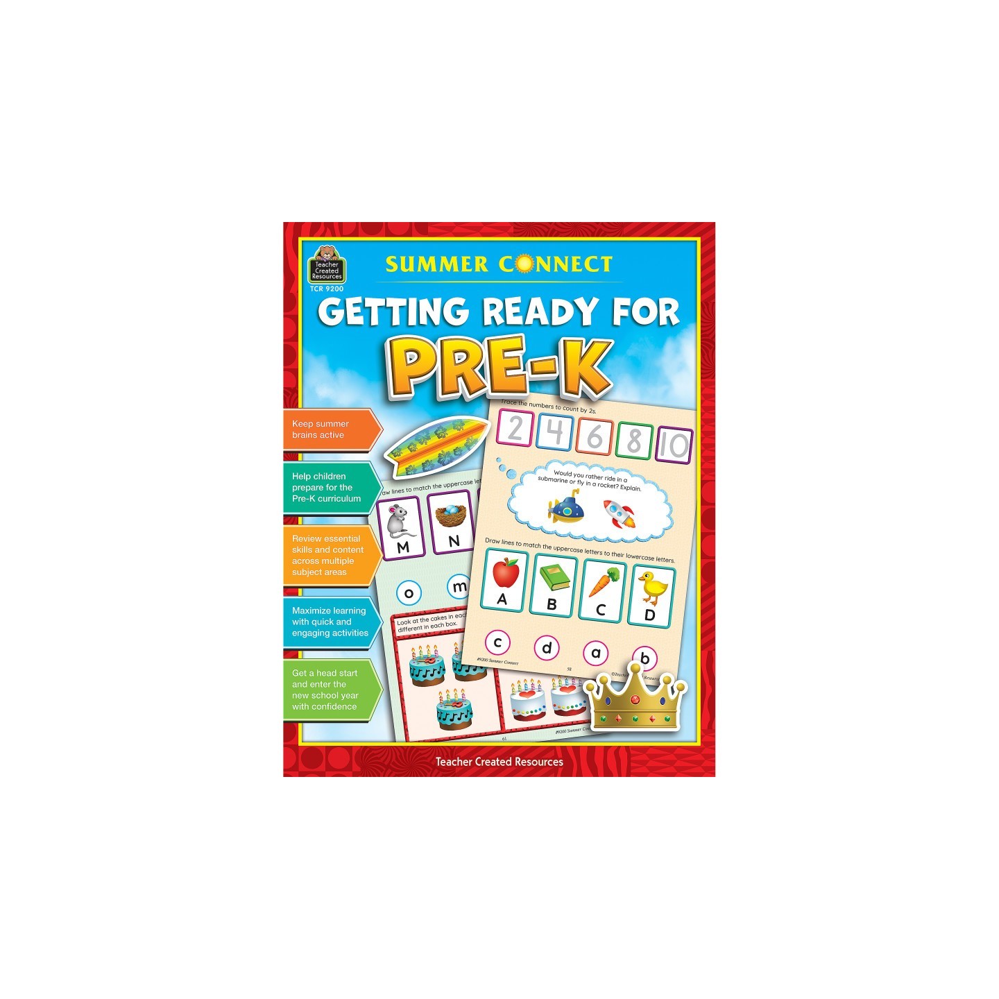 Teacher Created Resources® Summer Connect: Getting Ready for PreK