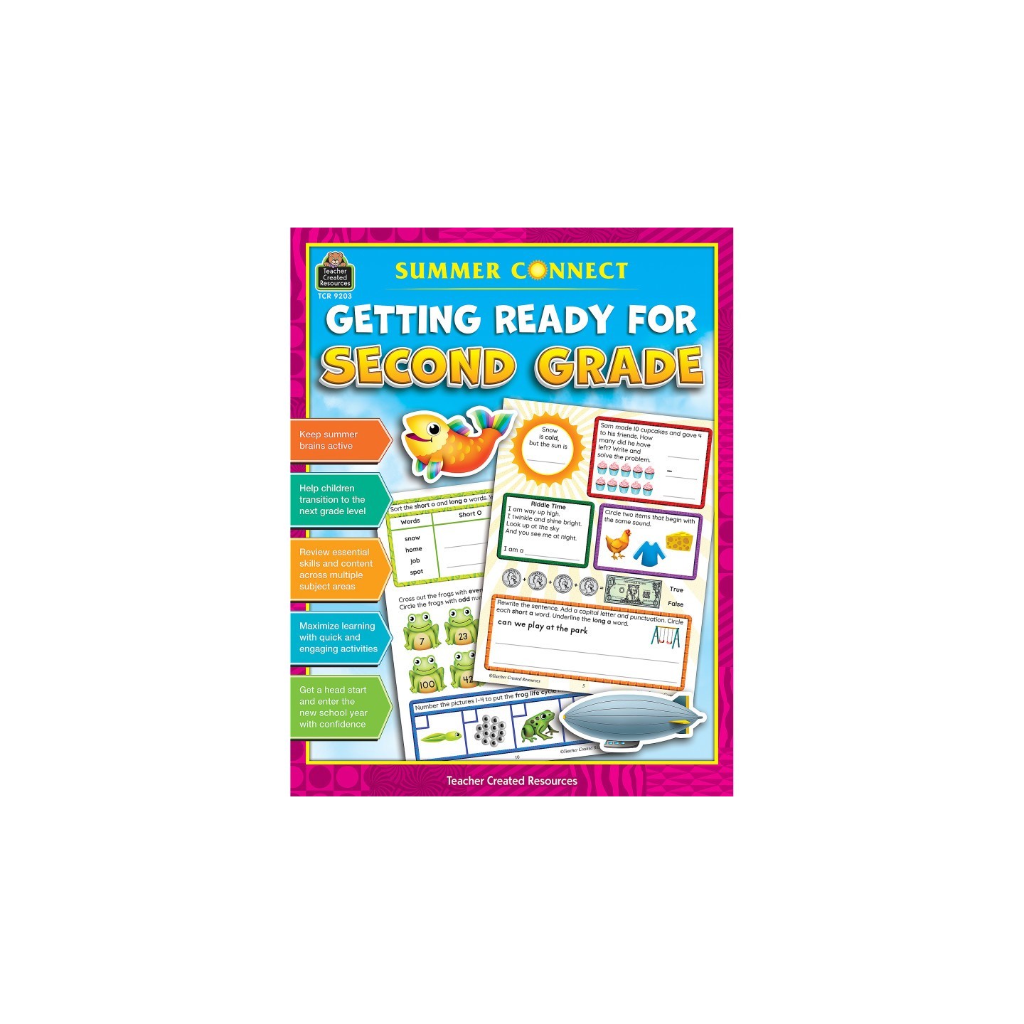 Teacher Created Resources® Summer Connect: Getting Ready for Second Grade