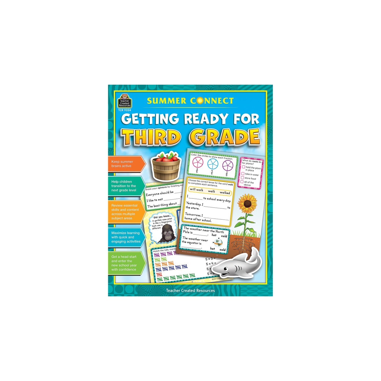 Teacher Created Resources® Summer Connect: Getting Ready for Third Grade